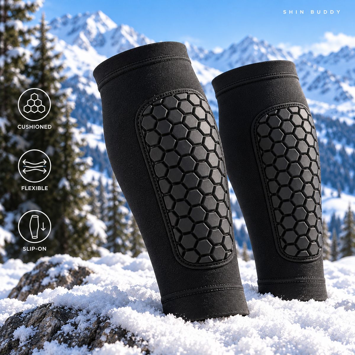 ShinBuddy Ski Guards
