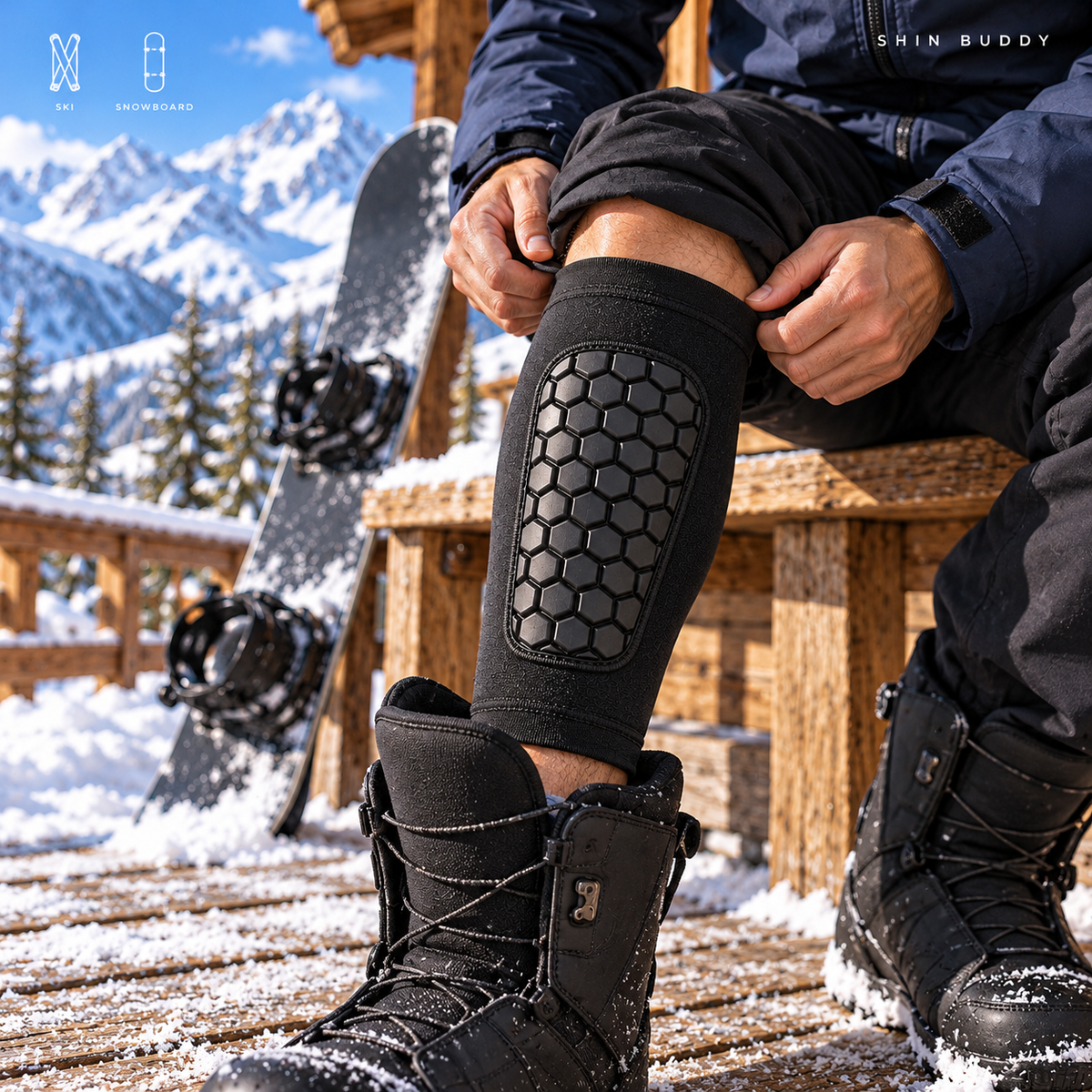 ShinBuddy Ski Guards